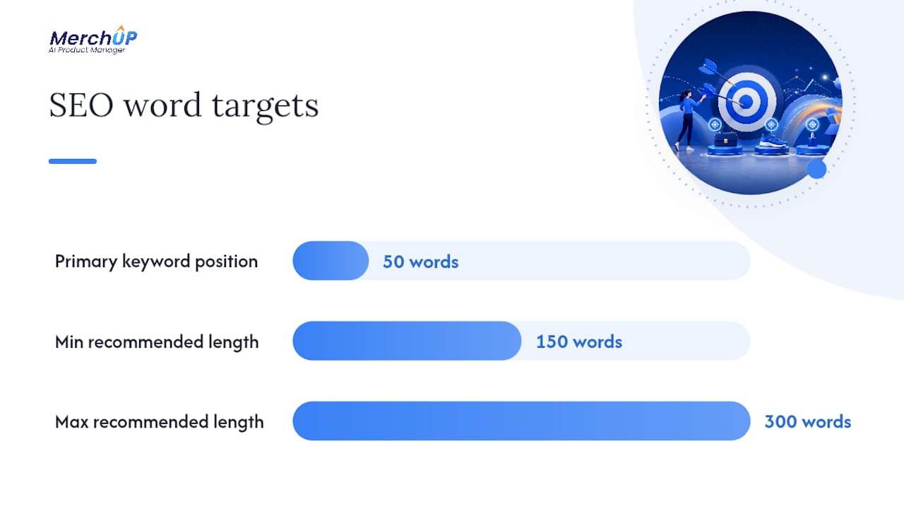 How do you optimise product descriptions for SEO without killing conversions? — overview diagram