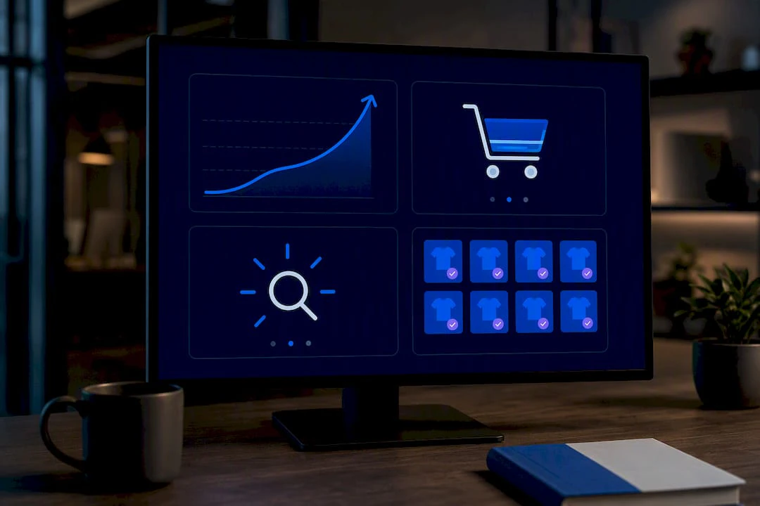 Four visual metrics for product content performance