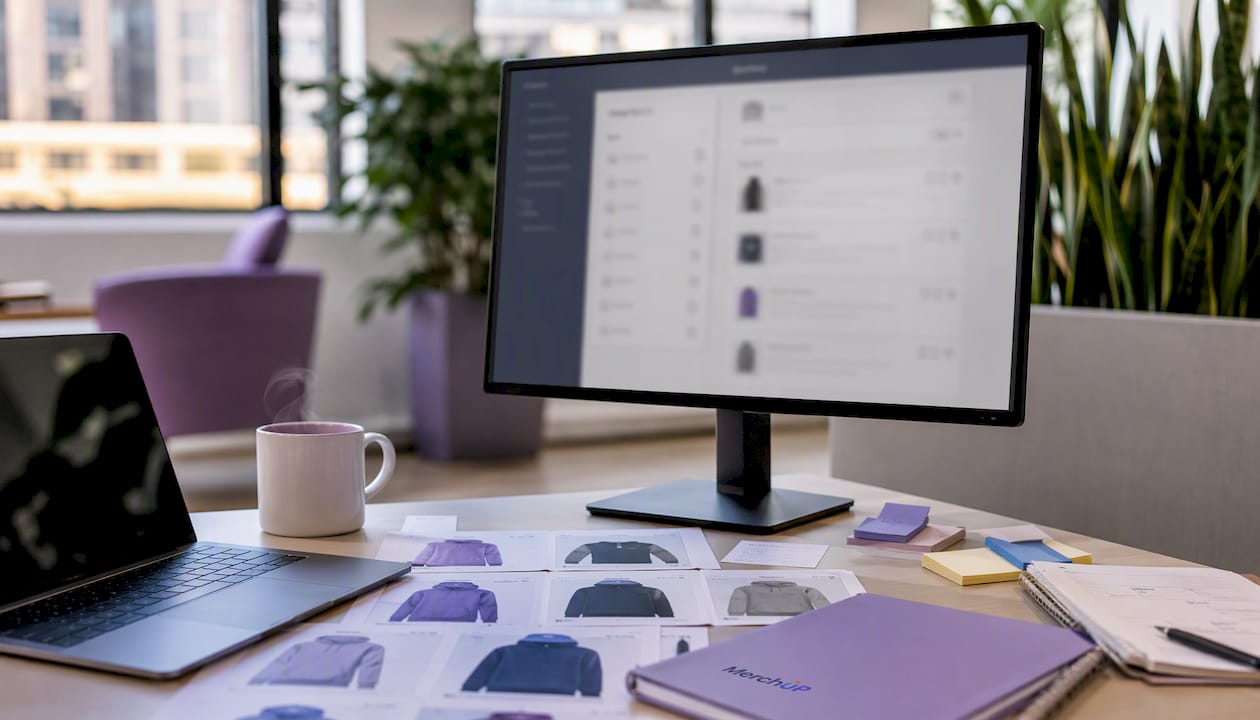 Shopify product description editor workspace close-up